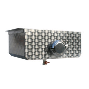 Tanica Recupero Liquami Inox Fiore con Ispezione Inox