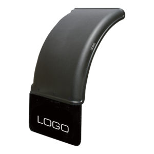 Mezzo Parafango Termoplastico con Paraspruzzo Antispray Premontato Personalizzato