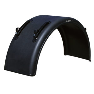 Parafango Termoplastico Premontato con Alette Verniciate Ø42 Personalizzato