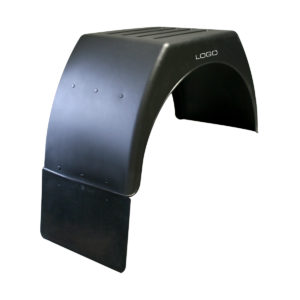 Parafango Termoplastico Base Piana con Paraspruzzo Premontato Personalizzato