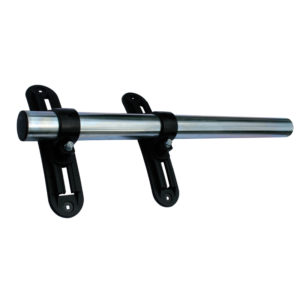 Staffa Zincata Con Alette Pvc Regolabili