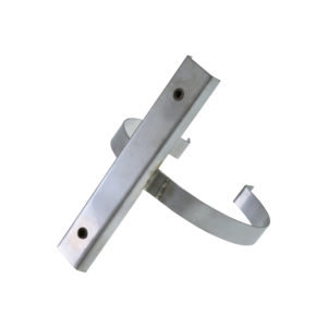 Portacartello Inox per Tubi