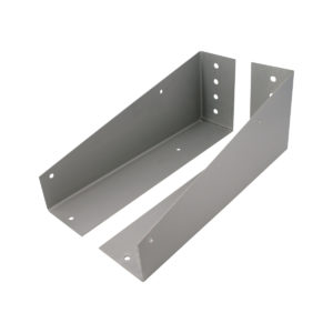 Coppia Staffe Acciaio Inox AISI 304