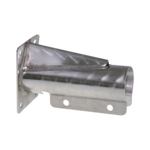 Calice Inox Fiorettato AISI 304 Rinforzato 4 Fori con Piastra