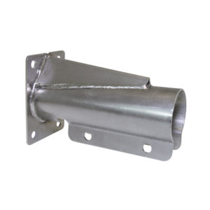 Calice Inox Liscio AISI 304 Rinforzato 4 Fori con Piastra