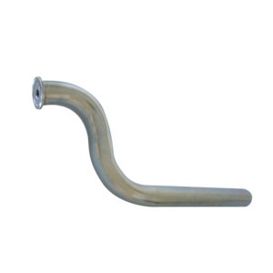 Tubo Curvo Attacco Chassis Zincato