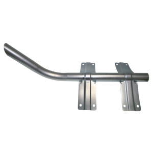 Staffa Completa Tubo Curvo Ø42 Zincato