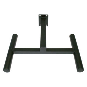 Black Painted Central Support Double Mudguard LARGE