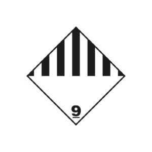 Adesivo Trasporto Pericolosità Generica Classe 9