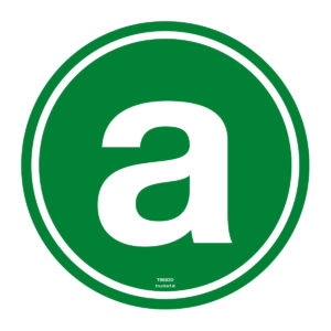 Adesivo Trasporto Merci Agricole Rotondo Stampa Bianca