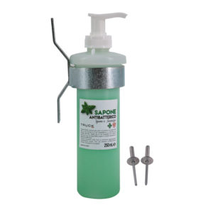 Kit Portasapone Verticale con Sapone Antibatterico